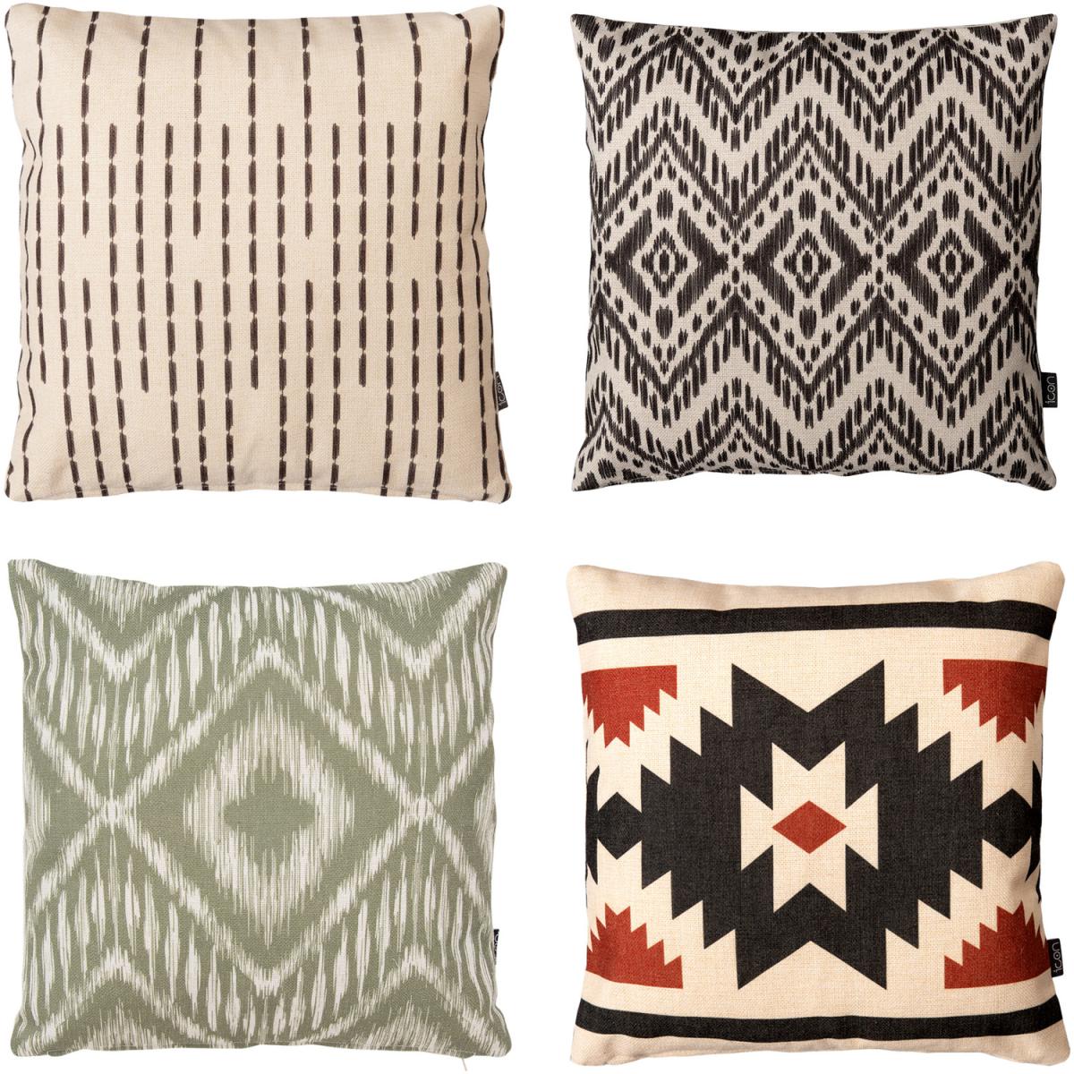 Bohemian Style Outdoor Cushion- Second Collection (Set of 4) - White – image 5