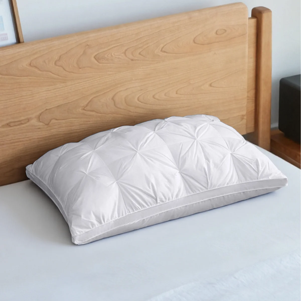 White Soft Polyester Cushion Pillow Insert - White – image 1