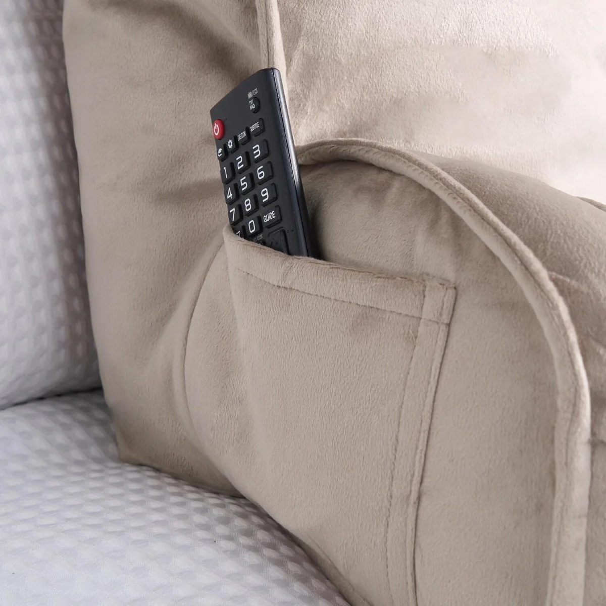 OHS Gaming Cuddle Cushion with Head Rest - Mink / Machine Washable – image 3