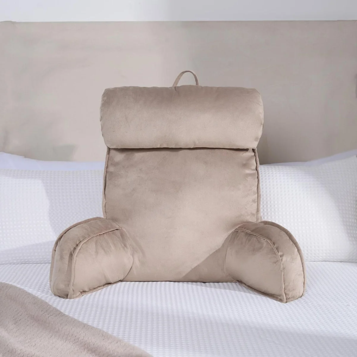 OHS Gaming Cuddle Cushion with Head Rest - Mink / Machine Washable – image 7