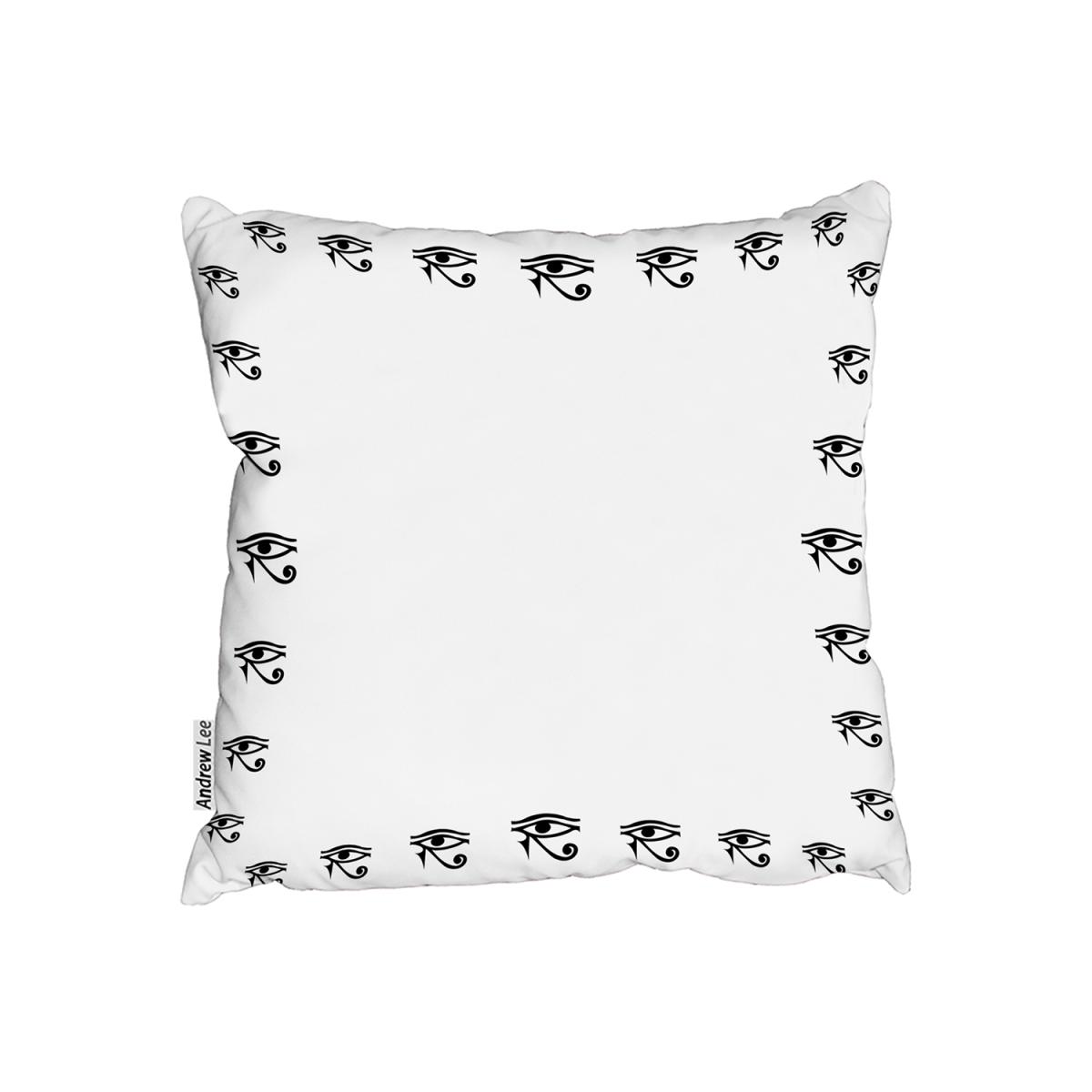 Eye Of Horus Outdoor Cushion - Black / 60cm – image 2