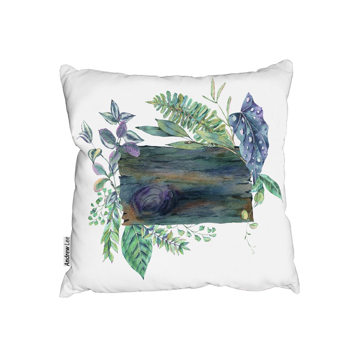 Green Leaves Board Outdoor Cushion - Green / 45cm – image 2