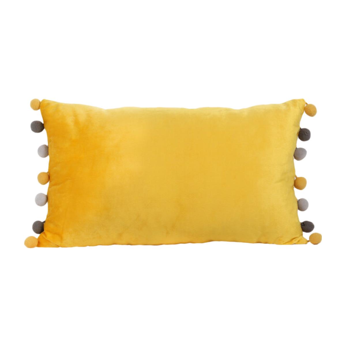 Divante Rio Pom Pom Cushion Yellow - Yellow – image 1