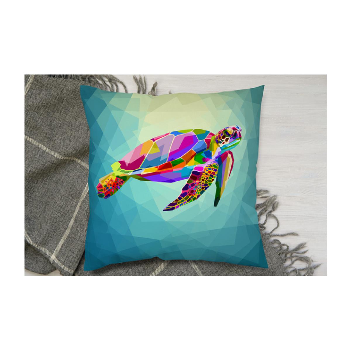 Blue Water Ocean Cushion - Blue