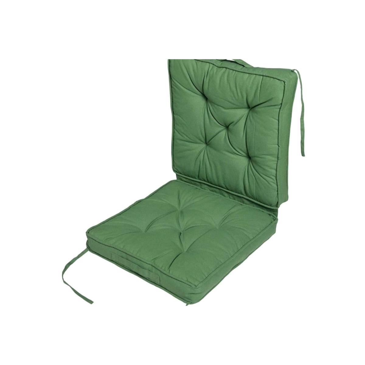 Cotton Travel Support Booster Cushion - Forest Green – image 1