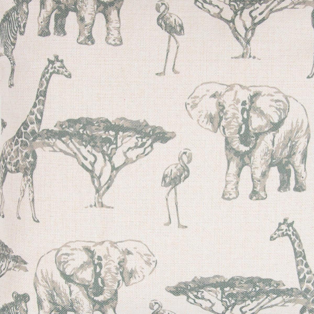 Safari Print Outdoor Cushion (Set of 2) - White – image 2