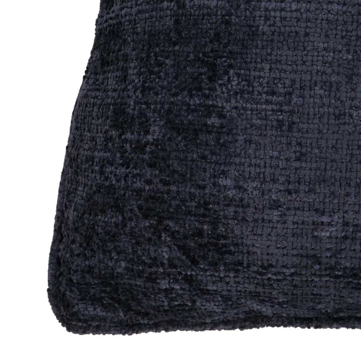 Rennes Chenille Cushion - Navy – image 5