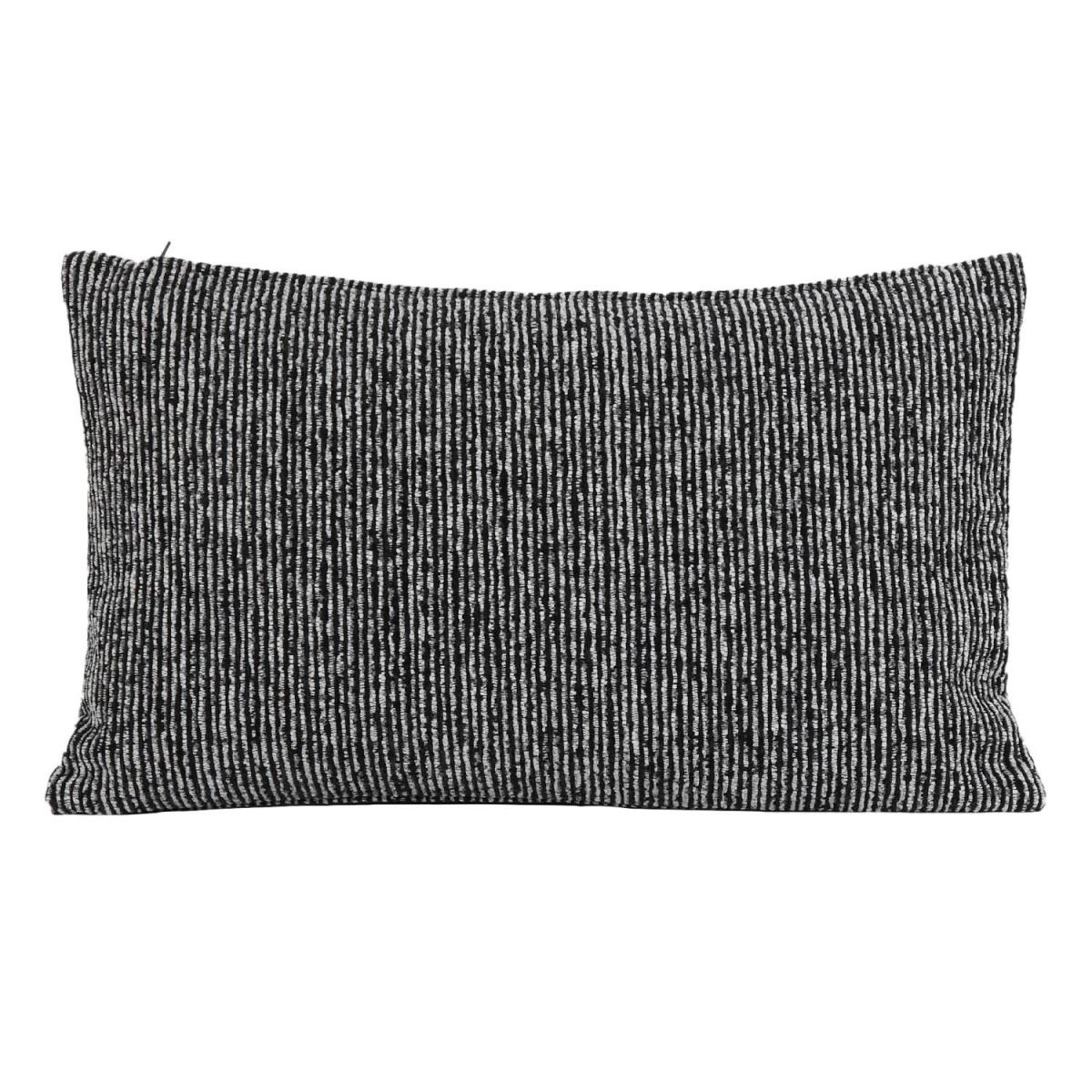 Reagan Chenille Cushion Black – image 2