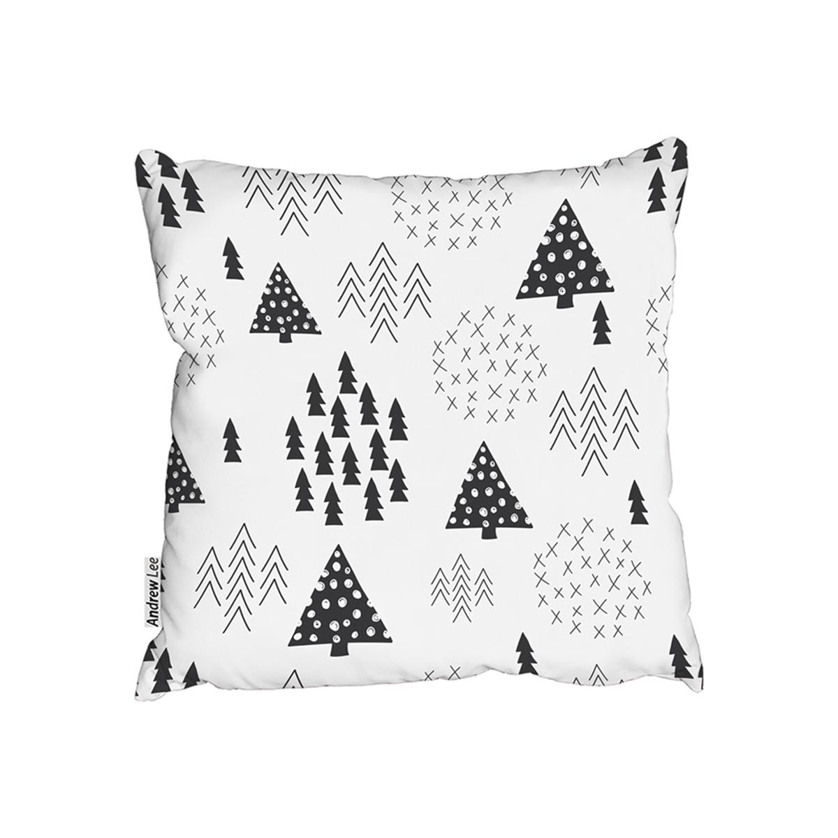 Scandinavian Style Christmas Outdoor Comfy Cushion - Black / 60cm – image 1
