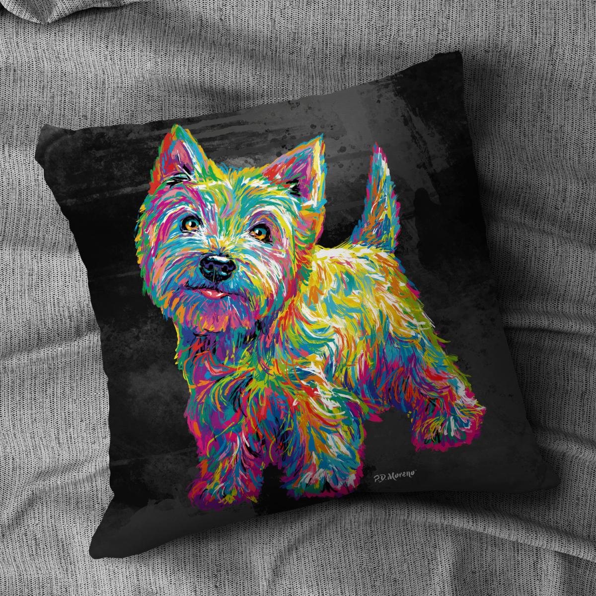 PD Moreno Marvin the Westie Cushion - Standard – image 2