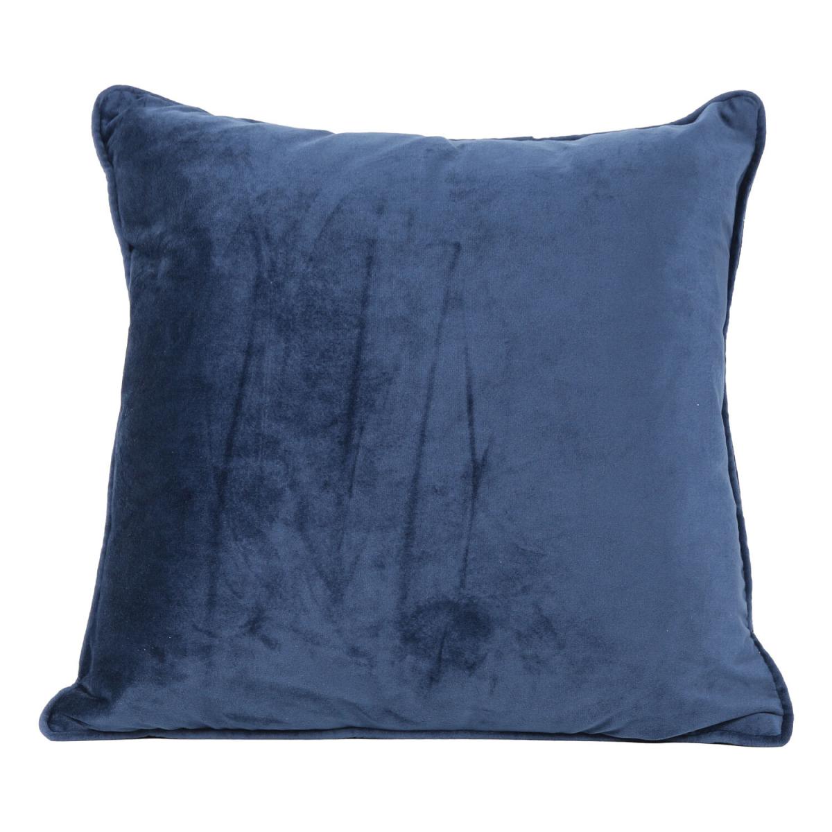 Vermont Velvet Cushion - Navy – image 2