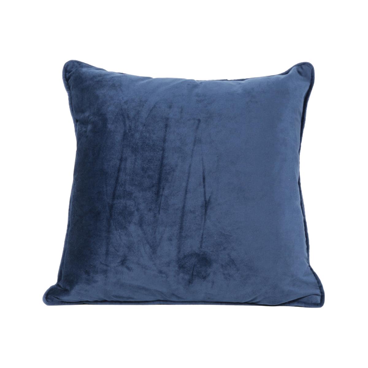 Vermont Velvet Cushion - Navy – image 1