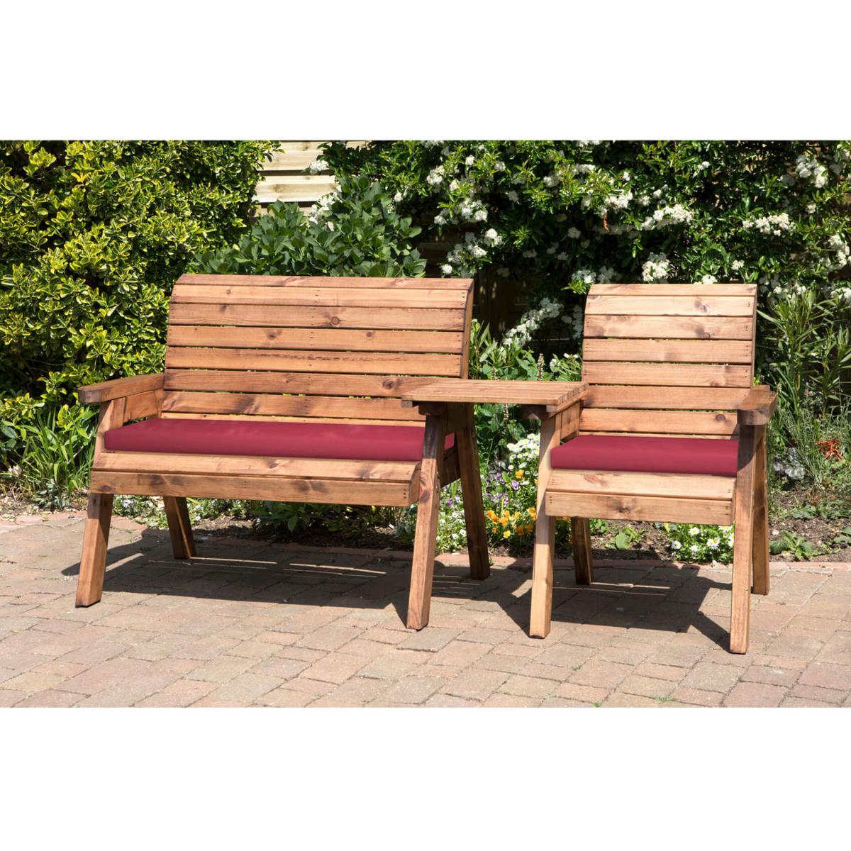 Charles Taylor 3 Seat Companion Set Straight with Seat Cushions - Green – image 4