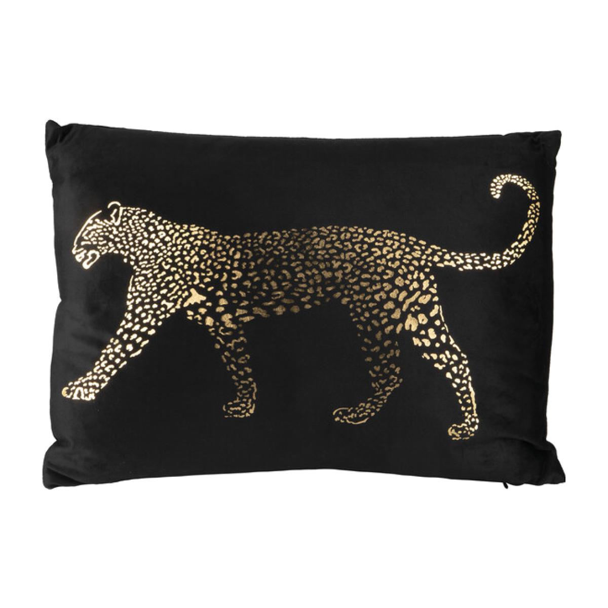 Leopard Metallic Cushion – image 1