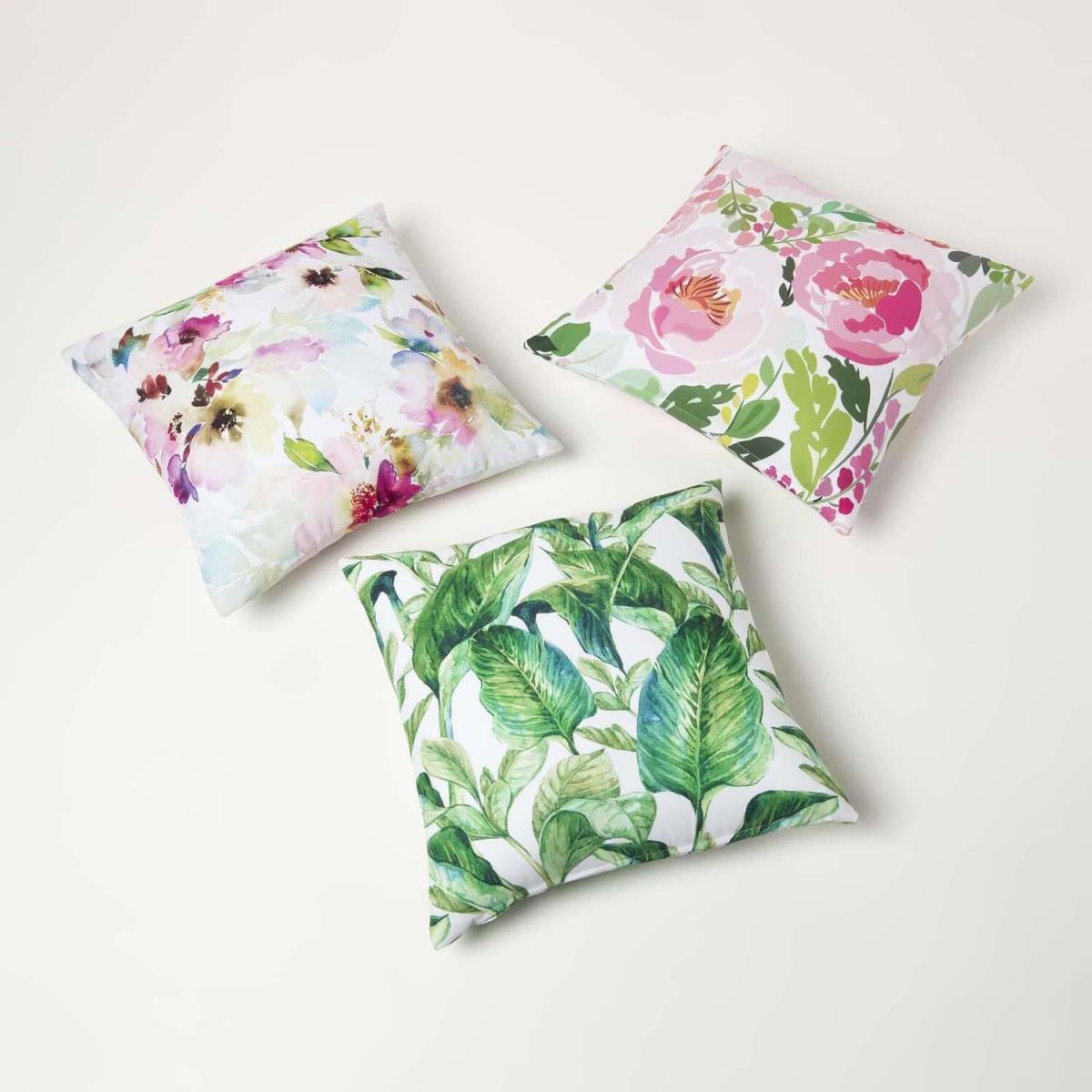 Pink Peony Outdoor Cushion - Pink – image 3