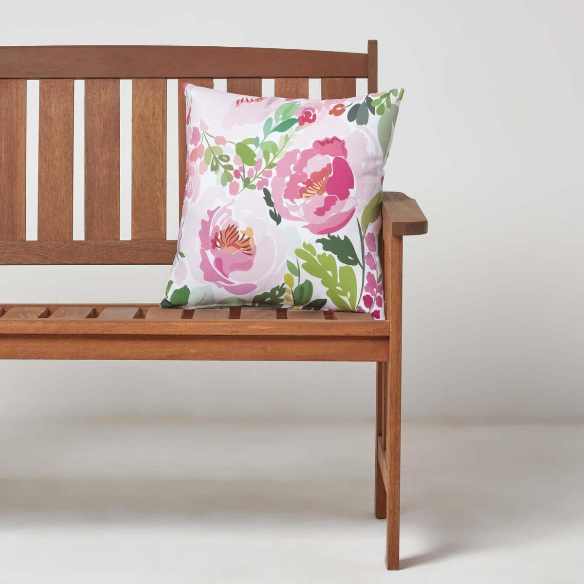 Pink Peony Outdoor Cushion - Pink – image 4