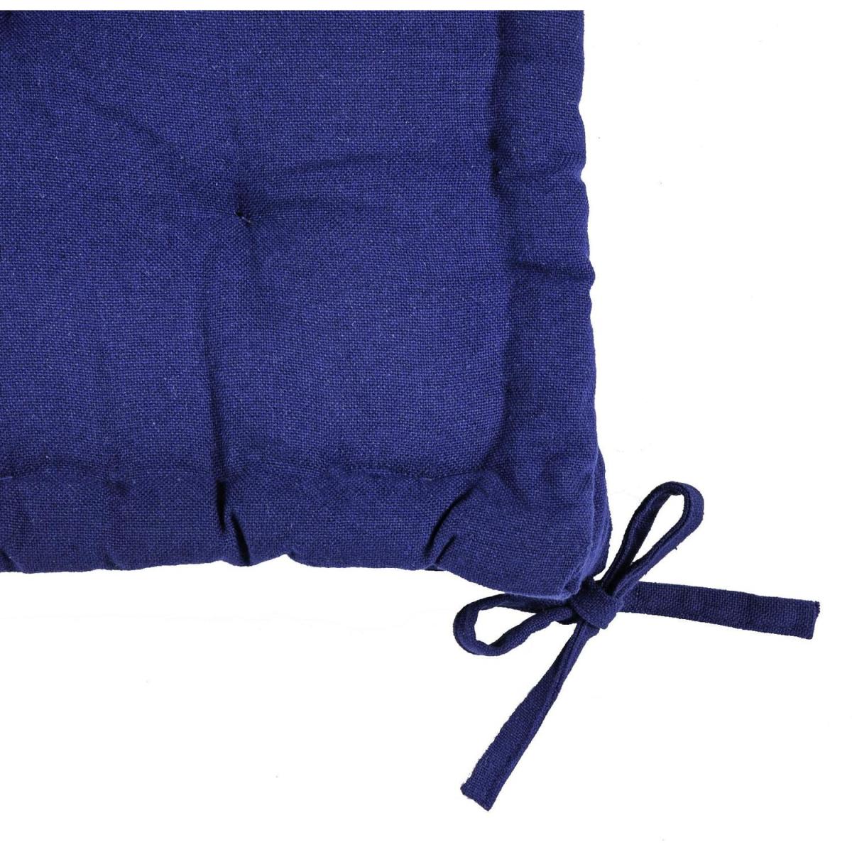 French Mattress Chair Seat Cushions - 40cm - Pack of 6 - Blue – image 3