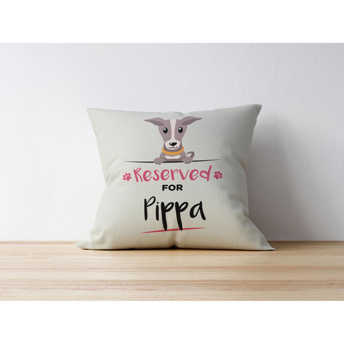 Personalised Greyhound Cushion – image 2