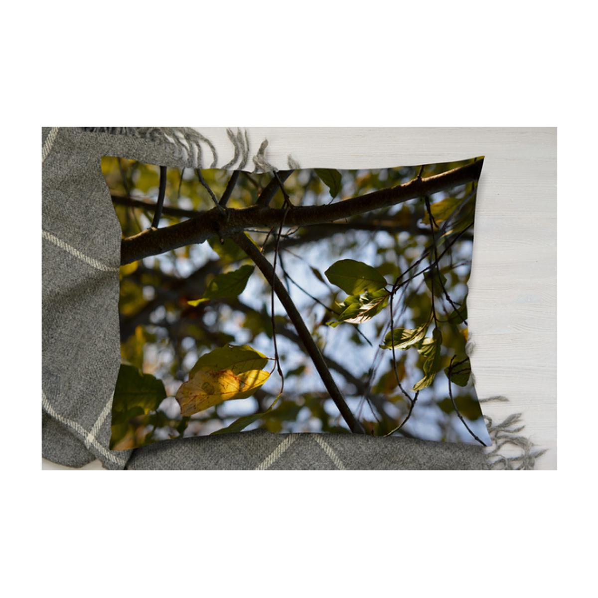 Leaves And Branches Cushion - Green