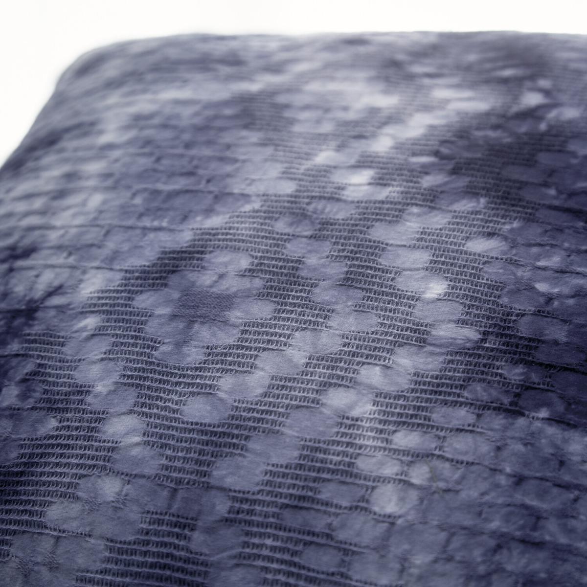 Portfolio Home Maya Filled Tie Dyed Cushion - Blue / 56cm – image 2
