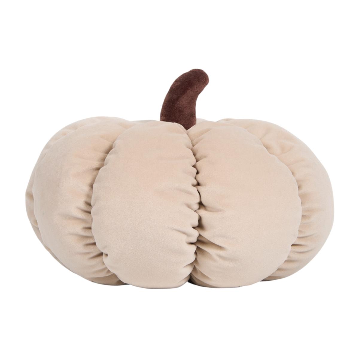 Autumn Pumpkin Cushion - Natural