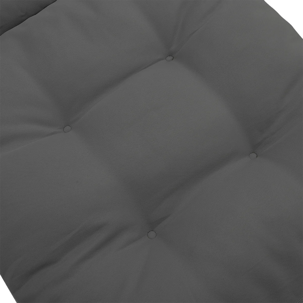 All Weather Lawn Chair Cushion Tufted Seat Mat Pad Indoor Outdoor - Dark Grey – image 3