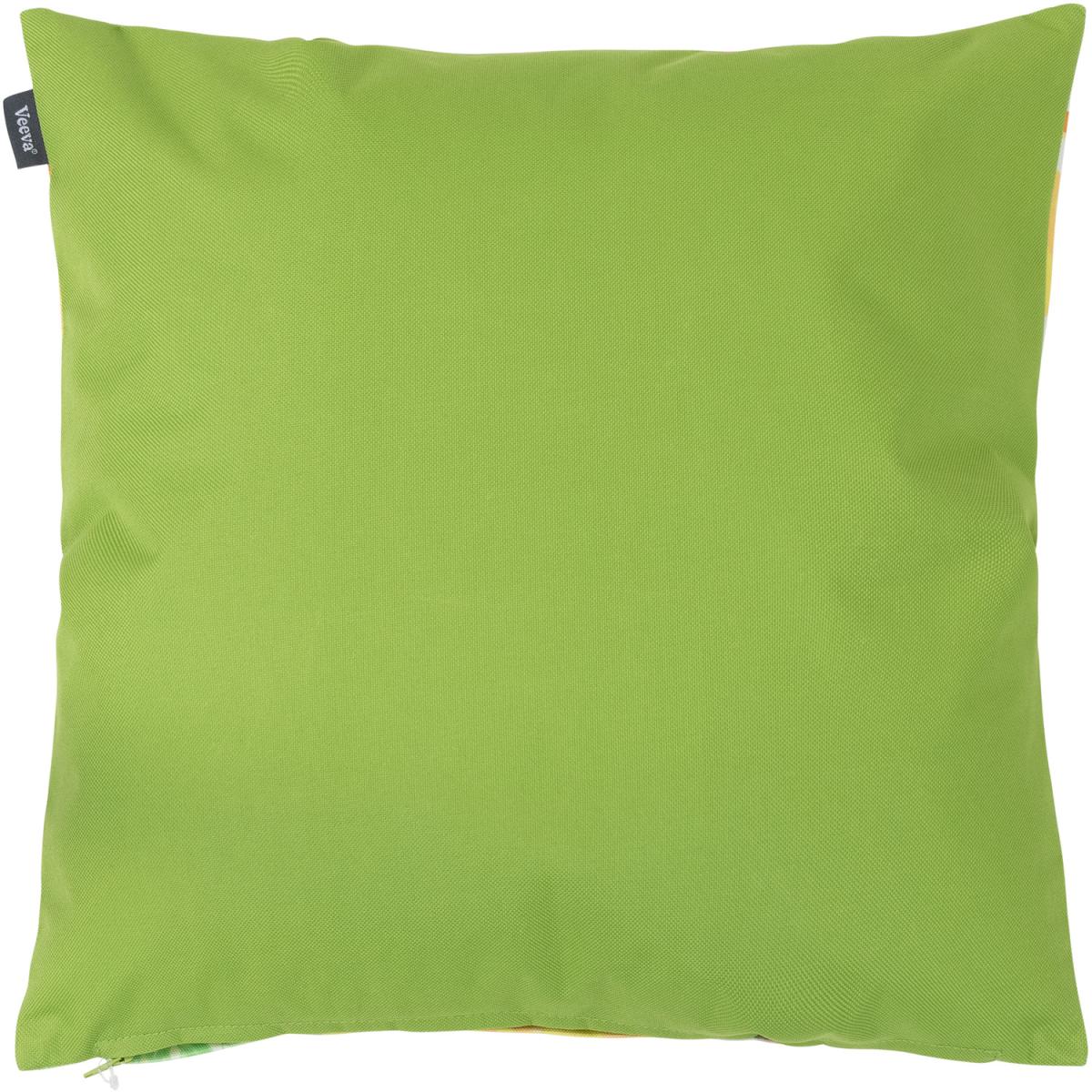 Veeva Painterly Floral Outdoor Cushion - Lime Green  / 2 – image 2