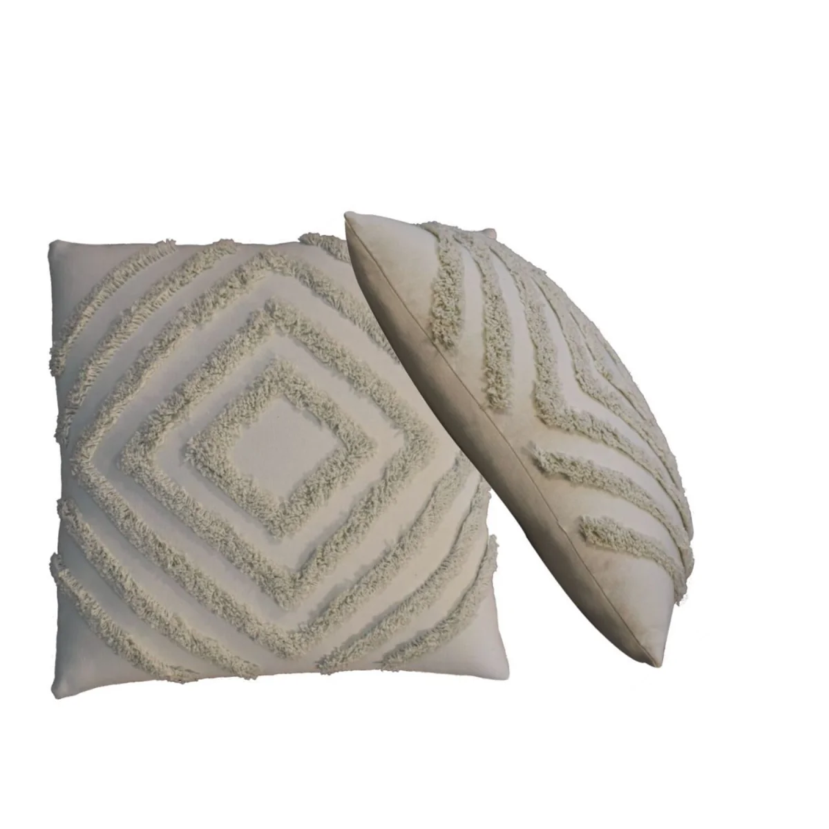 Tacy Sage Green Cushion Set of 2 - Grey – image 2