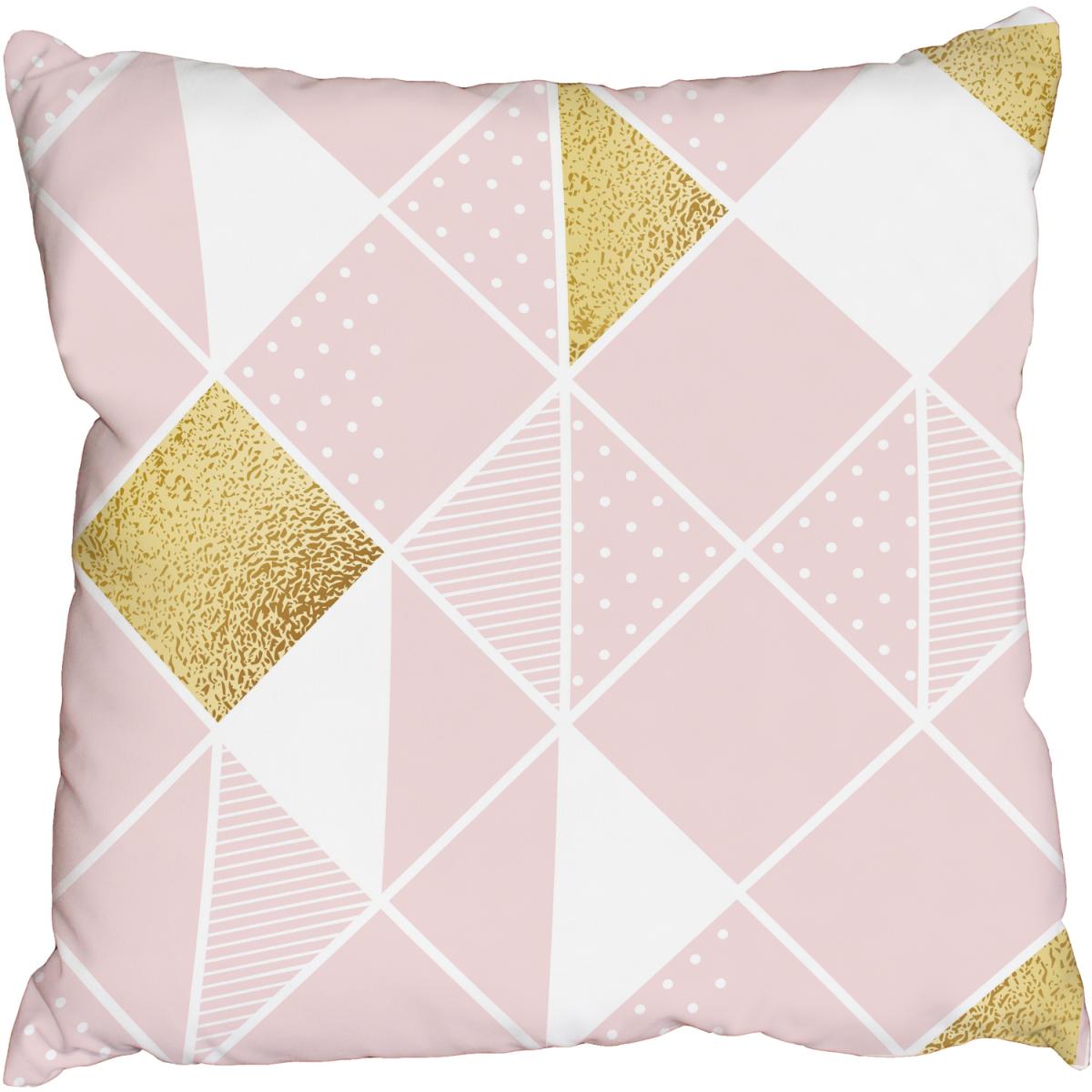 Pink Diamonds Outdoor Cushion - Pink / 60cm – image 2