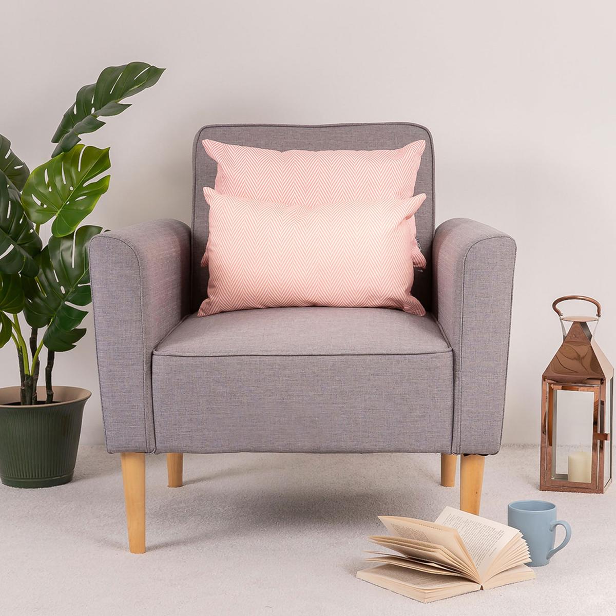 Scandinavian-inspired Lumabr Cushion, 2 Pack - Pink – image 2