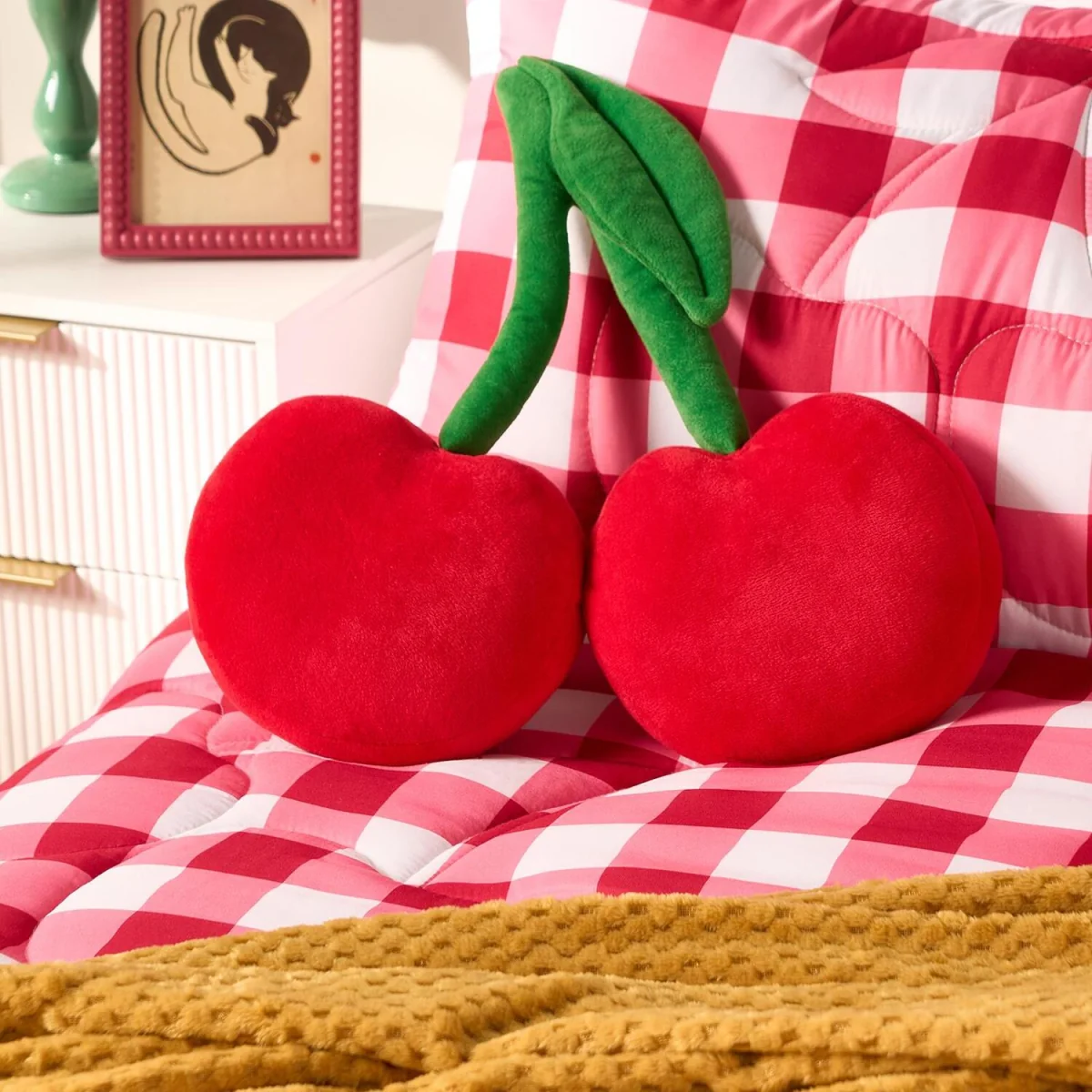 OHS Cherry Cushion - Red – image 2