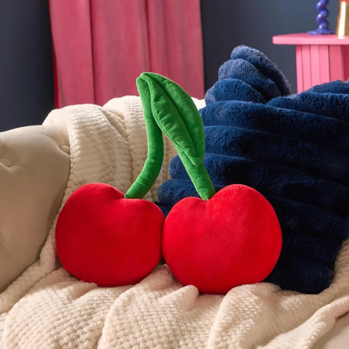 OHS Cherry Cushion - Red – image 3