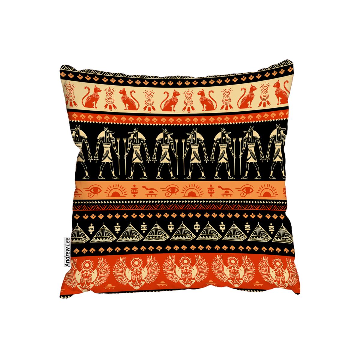 Tribal Ethnic Cushion - Orange / 45cm – image 2