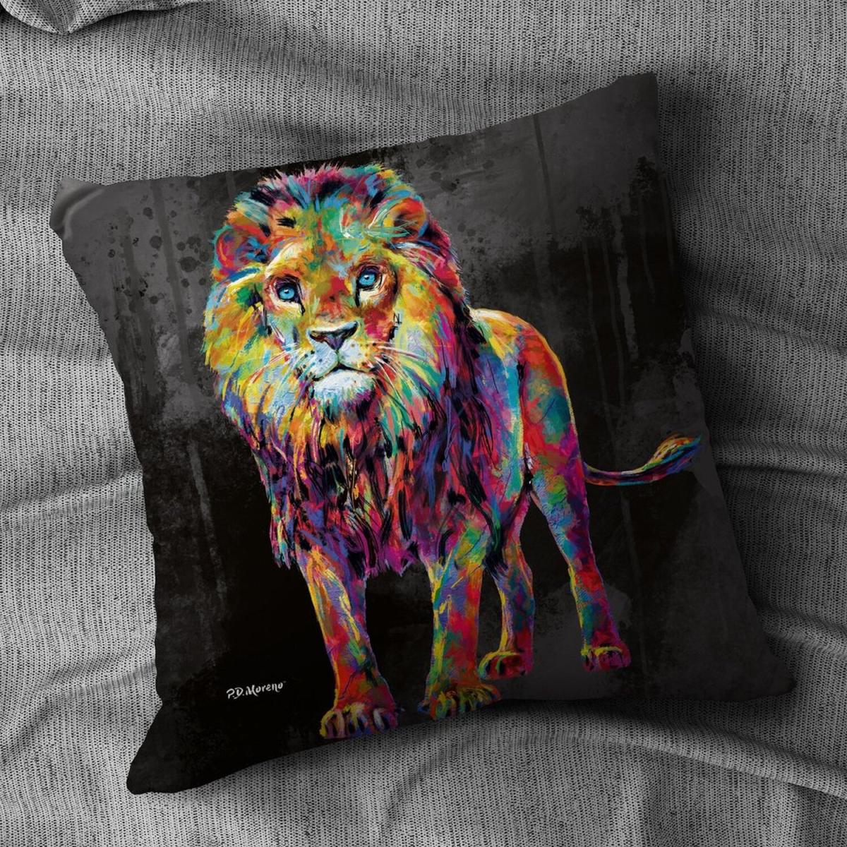 PD Moreno Harvey the Lion Cushion - Velvet – image 2