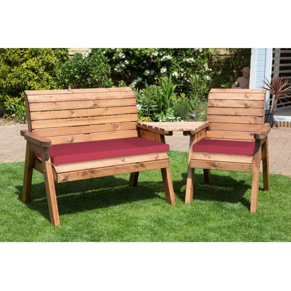 Charles Taylor 3 Seat Companion Set Angled with Seat Cushions - Green – image 4