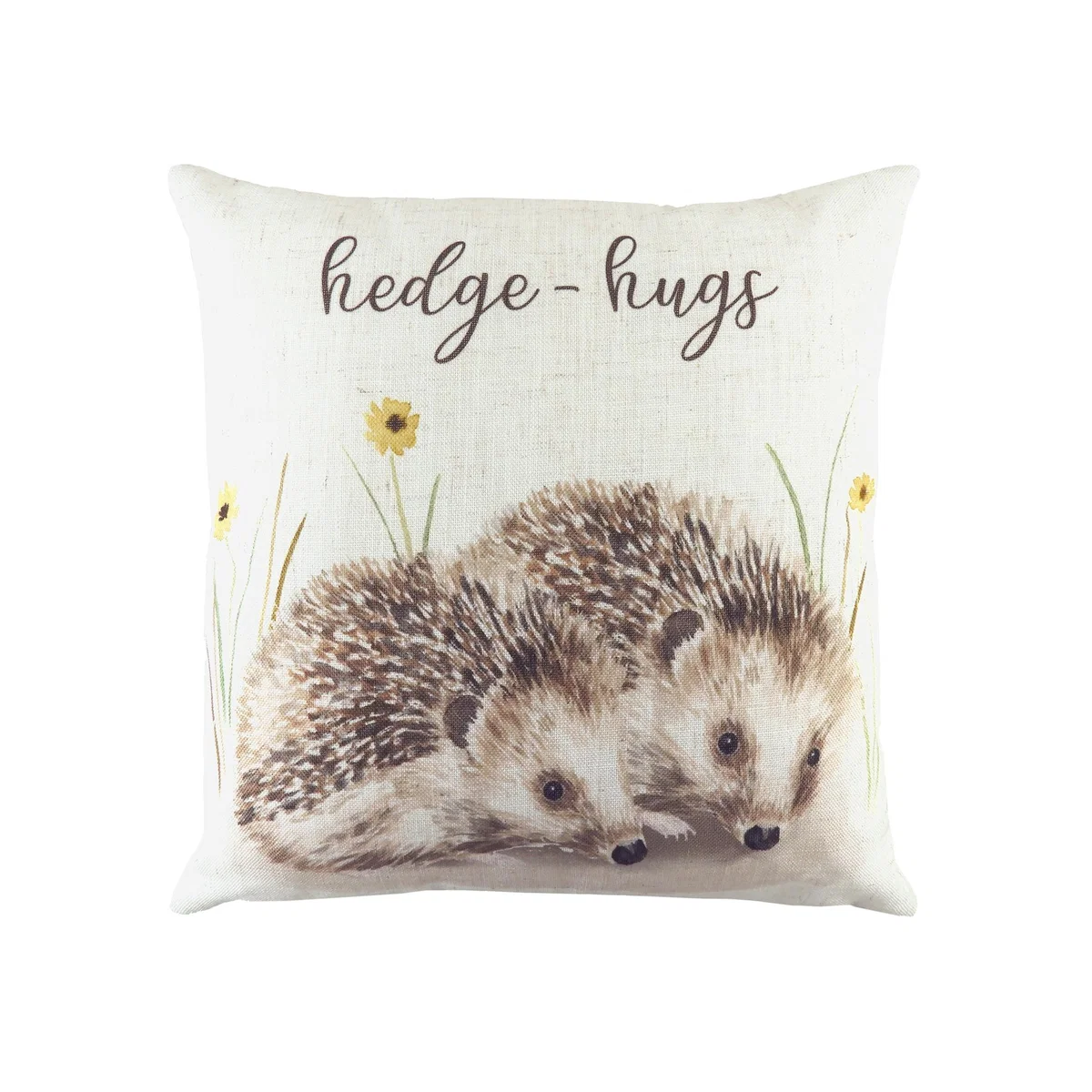 Woodland Hedge Hugs Hedge-Hugs Cushion - Multicolour / 80 Feather 20 Polyester / 80 Polyester 20 Feather
