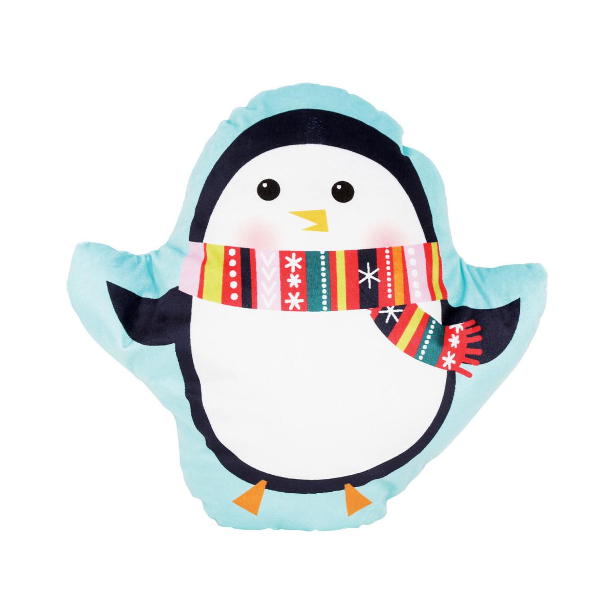 Penguin Shaped Cushion - Blue – image 2