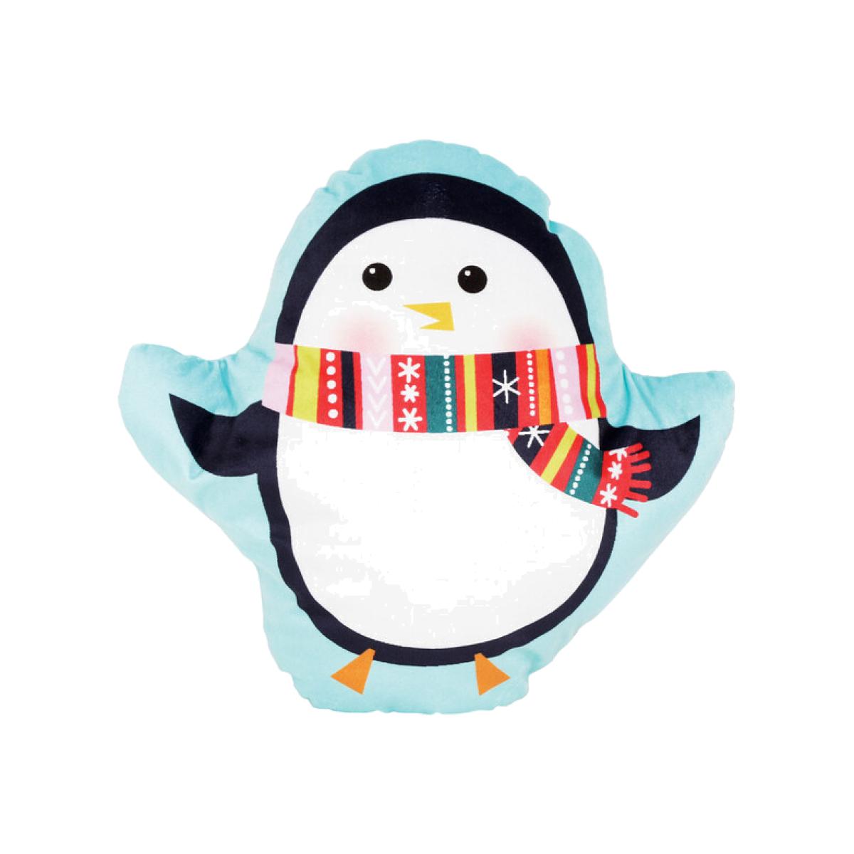 Penguin Shaped Cushion - Blue – image 1