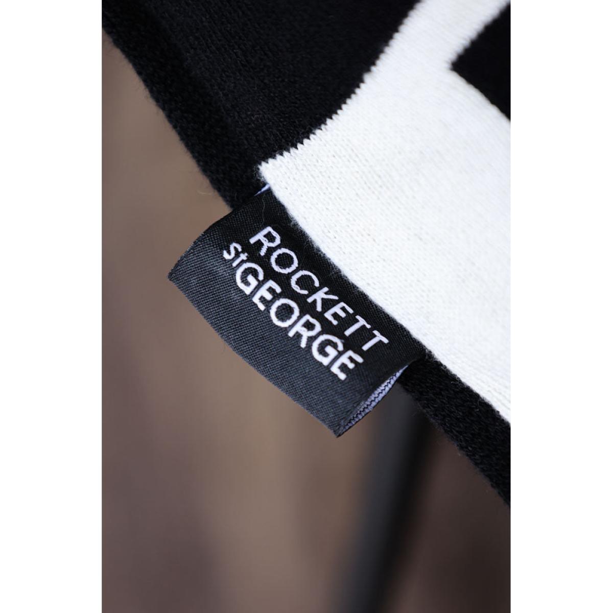 Monochrome Block Knitted Cushion – image 4