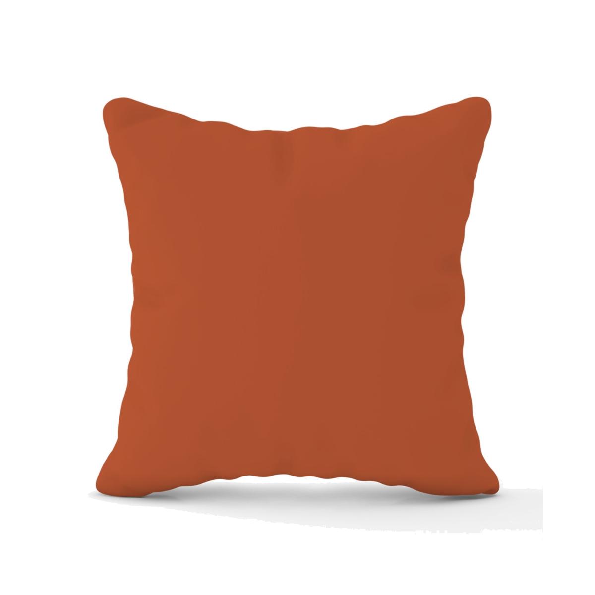 Rusty Orange Outdoor Cushion - Orange / 45cm