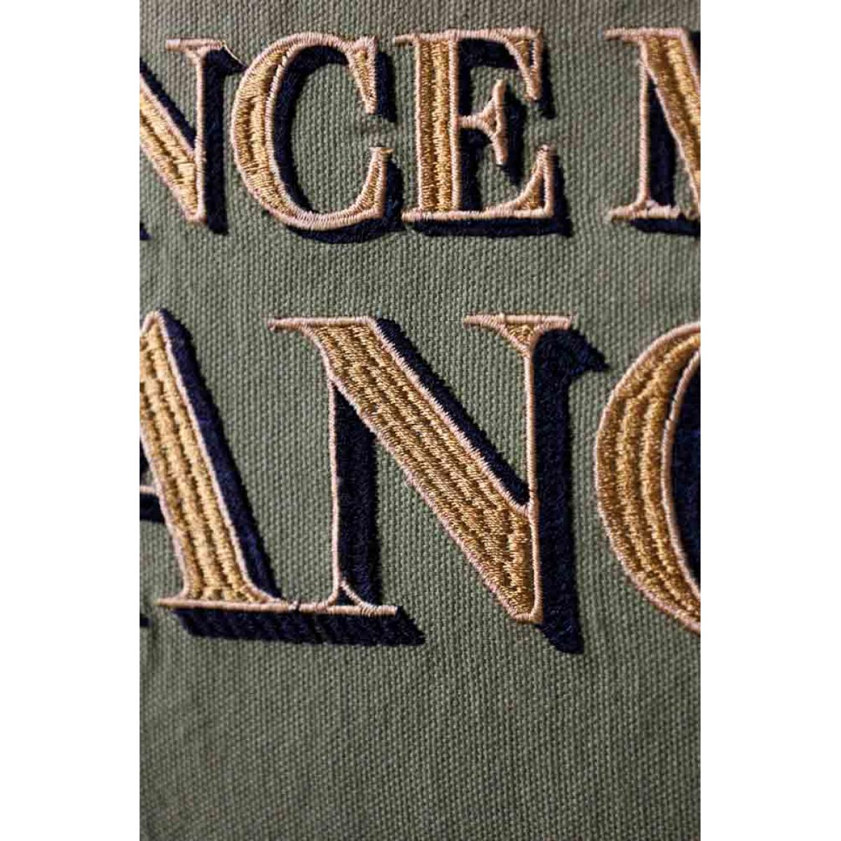 Dance More Dances Embroidered Green Cushion – image 8