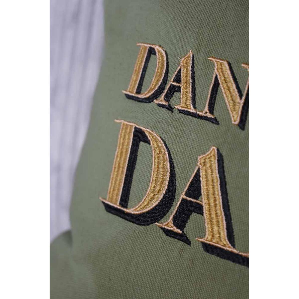 Dance More Dances Embroidered Green Cushion – image 9