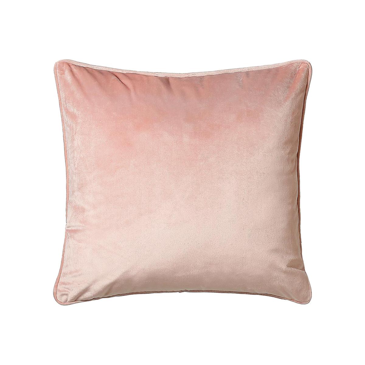 Bellini Velvet Cushion in Blush Pink45x45cm
