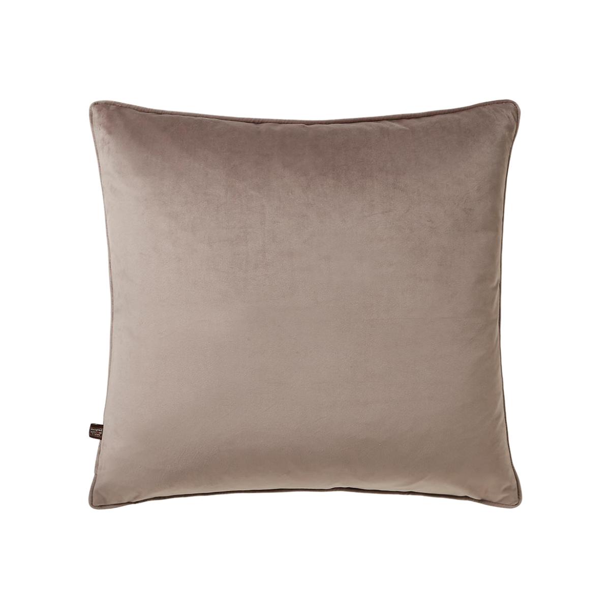 Bellini Velvet Cushion in Mink Brown45x45cm