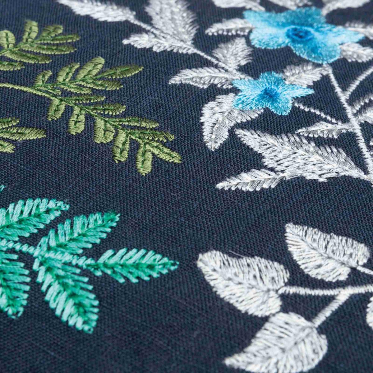 Somerley Cushion by William Yeoward in Ocean Blue60x60cm – image 4