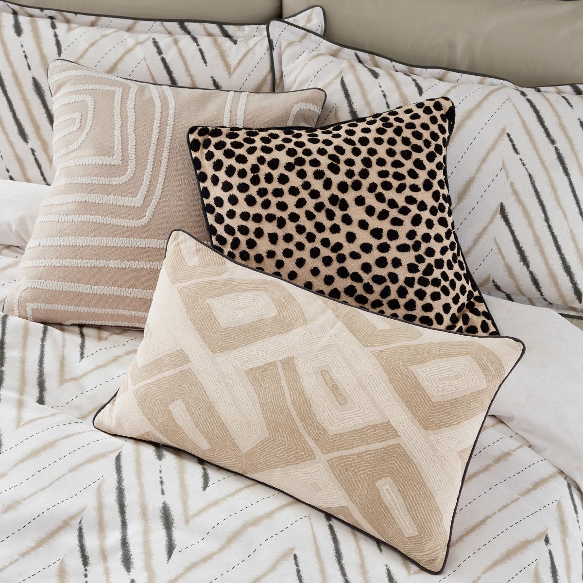 Nalu Kaia Cushion by Nicole Scherzinger in Linen & Ivory 50x50cm – image 4