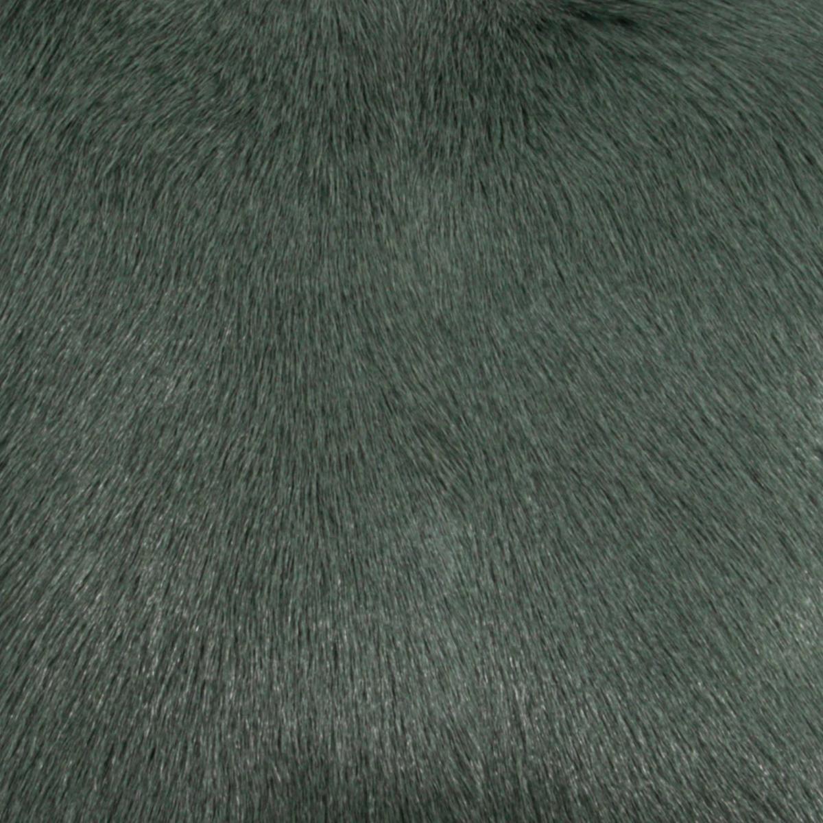 Florie Goatskin Bolster Cushion in Turquoise Green35x50cm – image 2
