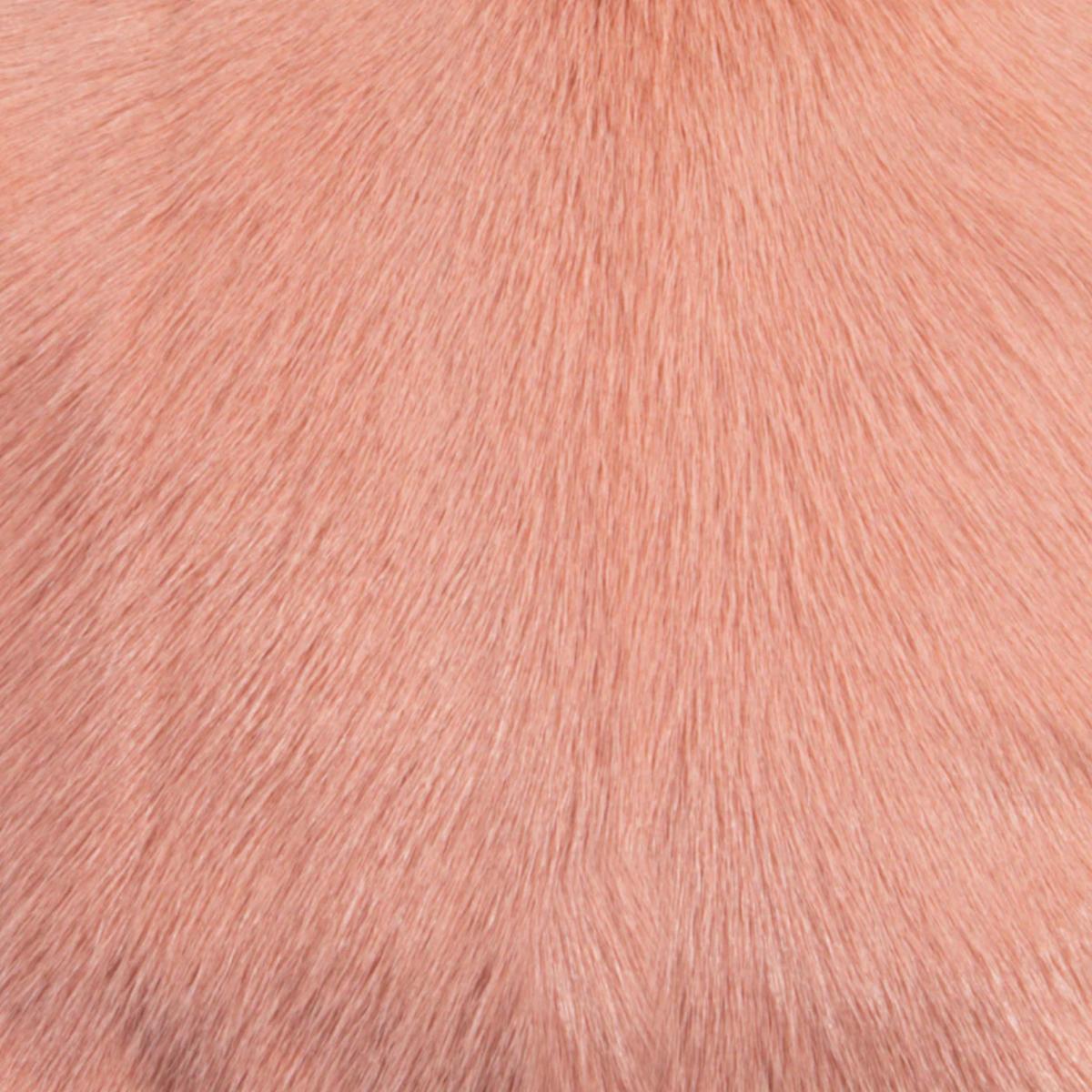 Florie Goatskin Bolster Cushion in Pink35x50cm – image 2