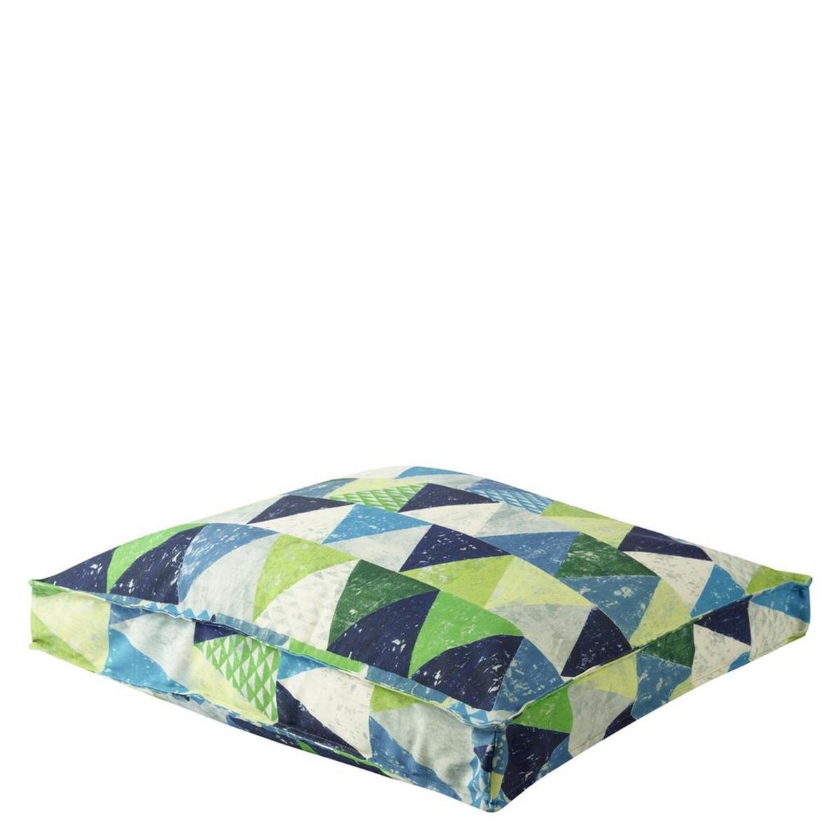Biscayne Outdoor Cushion By Designers Guild in Cobalt Blue – image 2