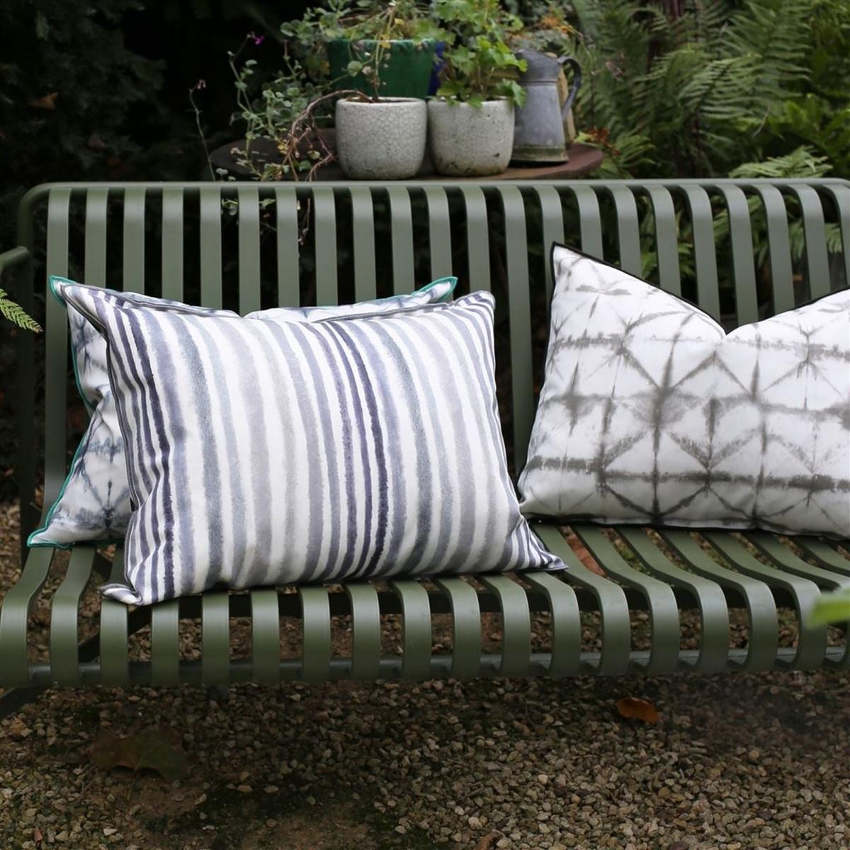 Amlapura Cushion By Designers Guild in Graphite Grey – image 1